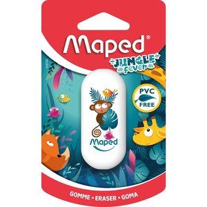 Gomme plastique JUNGLE fever Motif Aléatoire MAPED