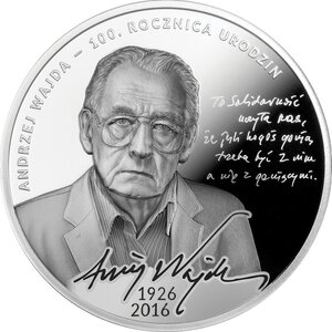 Monnaie ADRZEJ WAJDA 100 Anniversaire 1 Oz Argent 1$ Niue 2026