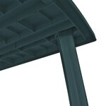 vidaXL Table de jardin Vert 210 x 96 x 72 cm Plastique