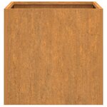 vidaXL Jardinières 2 Pièces 32x30x29 cm acier corten