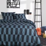 Parure de lit housse de couette 220 x 240 + 2 taies d oreiller 63 x 63