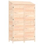 vidaXL Remise de jardin 102x52x174 5 cm Bois de sapin solide