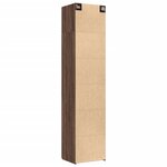 vidaXL Armoire de rangement mince chêne marron 50x42 5x225 cm