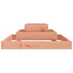 vidaXL Jardinière 80x80x27 cm Bois de douglas massif