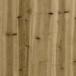 vidaXL Canapés d'angle de jardin 2 Pièces bois de pin imprégné