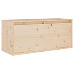 vidaXL Meubles TV 4 Pièces Bois massif de pin