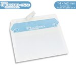 Lot de 1000 Enveloppes blanches C6 - gamme Courrier+