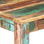 vidaXL Table de salle à manger Bois de récupération solide 160x80x76cm
