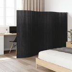vidaXL Cloison de séparation gris 165x400 cm bambou
