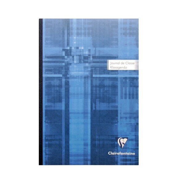 Clairefontaine : enseignant journal de classe français / allemand - a5 - bleu