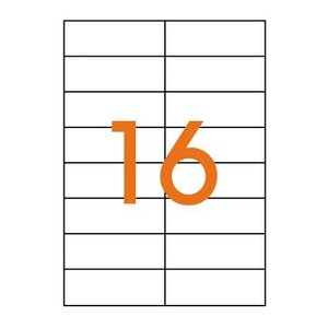 8000 Étiquettes Multi-Usage 105X37 500 Feuilles