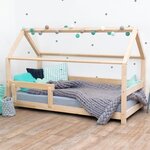 Lit cabane enfant TERY 90 x 160 Blanc