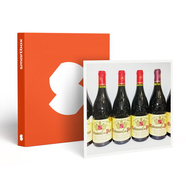SMARTBOX - Coffret Cadeau Assortiment de 6 bouteilles de châteauneuf-du-pape livré à domicile - Gastronomie
