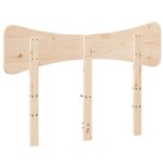 vidaXL Tête de lit 120 cm bois massif de pin
