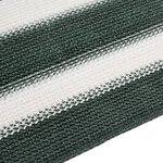 vidaXL Filet brise-vue vert et blanc 1 8x25 m PEHD 195 g/m²
