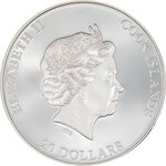 Pièce de monnaie en Argent 20 Dollars g 93.3 (3 oz) Millésime 2023 ALCATRAZ ISLAND