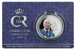 Pièce de monnaie en Cupronickel - Or 25 Cents g 30 Millésime 2023 CORONATION KING CHARLES III