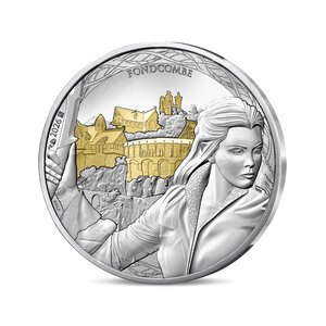 Le Seigneur des Anneaux Monnaie de 50€ Argent Arwen et Fondcombe