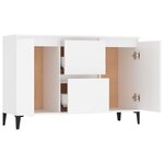 vidaXL Buffet Blanc 104x35x70 cm Aggloméré