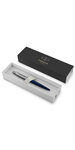 PARKER Jotter Stylo bille  bleu royal  recharge bleue pointe moyenne  Coffret cadeau