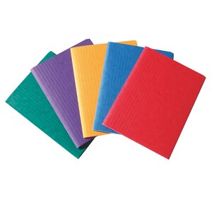 Chemise extensible à rabats exacompta jumbo à velcro dos 10 cm couleurs assorties - lot de 10
