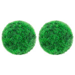vidaXL Boules de buis artificielles 2 Pièces 22 cm