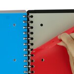 cahier étudiant Multinotes A4+ 160 pages 90g Seyes coloris aléatoire OXFORD