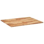 vidaXL Dessus de bureau fini à l'huile 100x80x2cm bois d'acacia massif