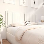 vidaXL Tête de lit blanc 165 5x4x100 cm bois massif de pin