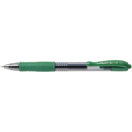 Stylo bille encre gel PILOT G-2 vert