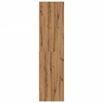 vidaXL Garde-robe chêne artisanal 80x50x200 cm bois d'ingénierie