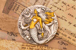 SIREN Greek Mythology Series Pièce de monnaie en argent 2 onces 2000 Francs Cameroun 2025