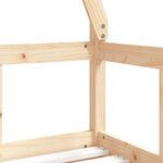 vidaXL Cadre de lit pour enfant 70x140 cm bois de pin massif