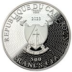 LIBRA Zodiac Signs Argent Monnaie 500 Francs Cameroon 2023