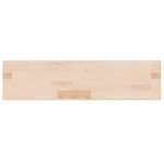 vidaXL Panneau d'étagère 80x20x2 5 cm Bois de chêne massif non traité