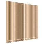 vidaXL Tissu de remplacement pour auvent rayures multicolores 4x3 5 m