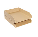 Lot de 2 corbeilles à courrier officebyme - x 2 - exacompta