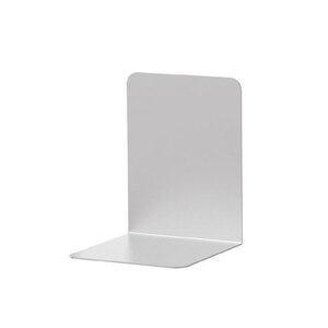 Lot de 2 Serre-livres en aluminium 10 x 10 x 13 cm Aluminium MAUL