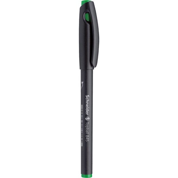 Roller à encre Topball 845 03 vert SCHNEIDER