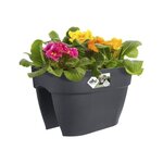 Planteur - Vibia Campana Flower Bridge 40 - Anthracite - Balcon extérieur - 7 5 L