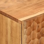 vidaXL Armoire latérale 60x33x75 cm bois massif d'acacia