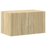 vidaXL Armoire murale chêne sonoma 70x42 5x40 cm bois d'ingénierie