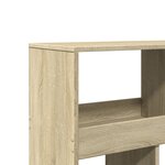 vidaXL Cloison de séparation chêne sonoma bois d'ingénierie