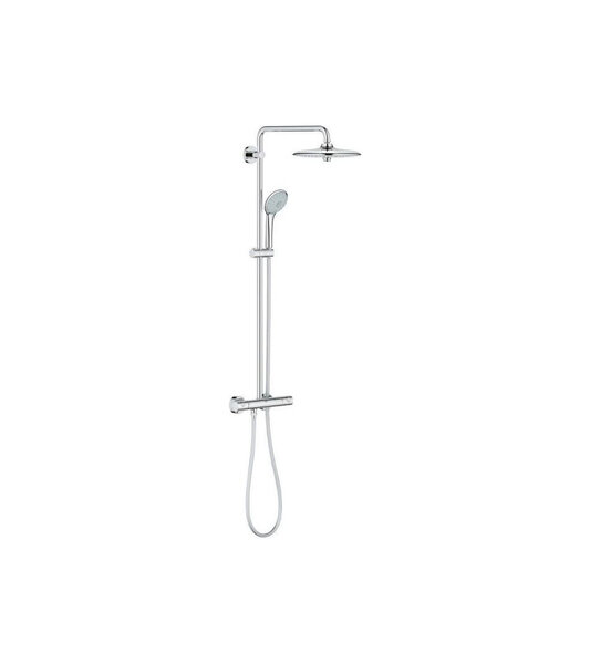 Grohe colonne de douche euphoria tete xxl 260 3 jets 27296002-mitigeur thermostatique-limiteur de température -débit contrôl