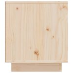 vidaXL Meuble TV 110x35x40 5 cm Bois de pin massif