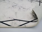 Tapis de salon croisé 120 x 180 cm - Noir