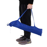 Parasol inclinable octogonal de plage Ø 150 cm tissu polyester haute densité anti-UV mât démontable sac de transport inclu bleu