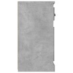 vidaXL Buffet gris béton 70x35 5x67 5 cm bois d'ingénierie