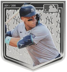 Pièce de monnaie en Argent 5 Dollars g 93.3 (3 oz) Millésime 2025 MLB Players AARON JUDGE MLB