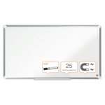 Nobo tableau blanc magnétique écran large premium plus émail 89x50 cm